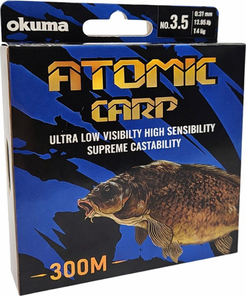 Atomic Carp Nylon Clear Color 300m Misina