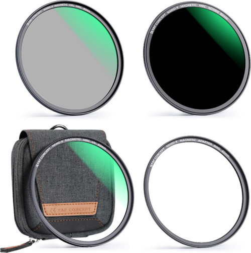 67mm Magnetic Filtre Set- ND1000 + CPL + UV + Çanta