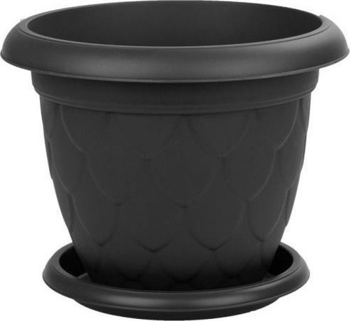SO-D009 Damla Desen Tabaklı Saksı Takımı 17 Litre No:9