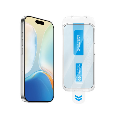 İphone 15 Pro Applicator Serisi 2.5D Eyesafe Mavi Işık Özellik Safir 0.33Mm Ekran Koruyucu