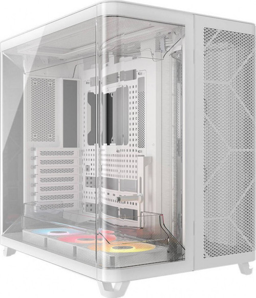 CORSAIR AIR 5400 RS-R ARGB Fanlı Triple Chamber Mid-Tower CC-9011319-WW Beyaz Bilgisayar Kasası