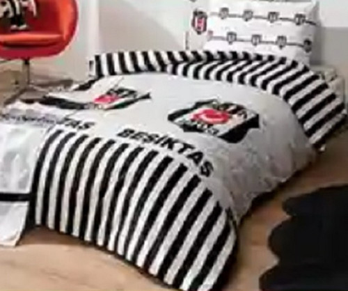Taraftar Lisanslı Nevresim Seti (nevresim+ yastık kılıfı) Tek Kişilik ( 160x220 cm) Yeni Sezon