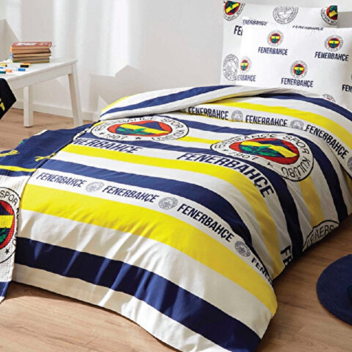 Taraftar Lisanslı Nevresim Seti (nevresim+ yastık kılıfı) Tek Kişilik ( 160x220 cm) Yeni Sezon