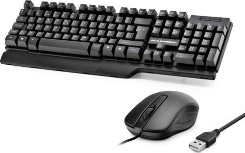 Ablolu Klavye Mouse Set Q Siyah HD861