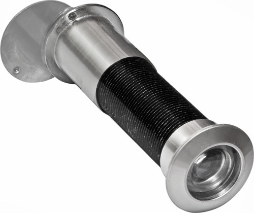 Kapaklı Uzun Kalın Dürbün 180° Çelik Kapı Dürbünü (60-90mm arası ayarlı)