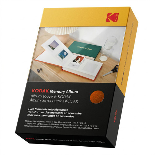 MEMORY ALBUM - INSTAX - 132*212MM - ORANGE