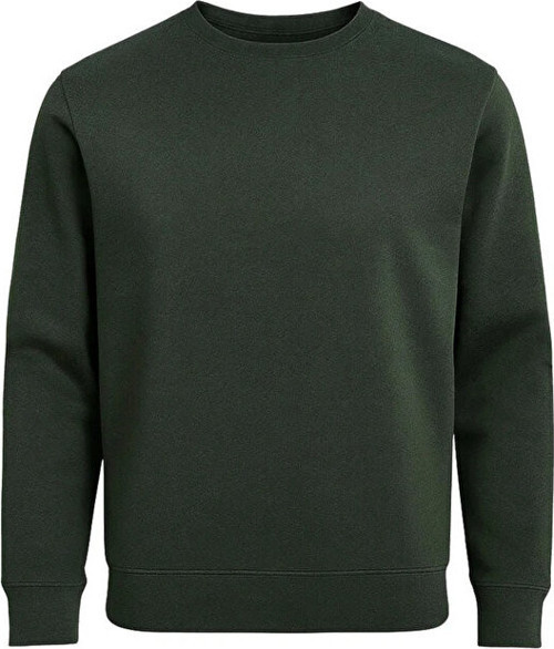 Dıscover Comfort Bisiklet Yaka Haki Sweatshirt