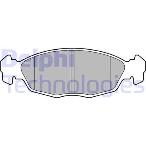 Ön Balata Astra F-Corsa A B -Vectra A-Tıgra- 94-00 Combo 1.4-1.6İ-1.7 D 92-00 Gdb1040 1605907-160588