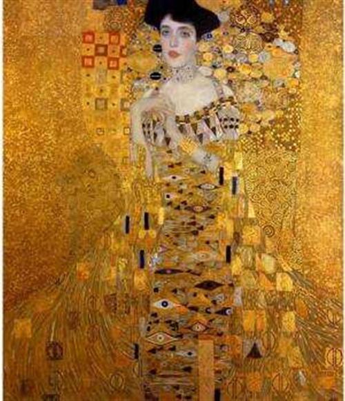 Pastelya Sayılarla Boyama Seti Çerçeveli Kasnaklı Adele Bloch Bauer