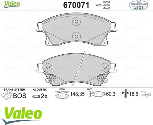 Ön Balata 15 Inc Astra J 1.3 Cdtı-1.4-1.4 Turbo-1.6 1.7 Cdti 2.0Cdti 10>Aveo 11>Cruze 11> 9