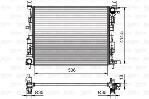 Motor Su Radyatoru Captur I 12> Clıo Iv 12> Dokker 12> Symbol Iıı 14> Sandero Iı 12>