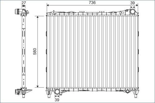 Motor Su Radyatoru Land Rover Range Rover L405 L494 LR034553