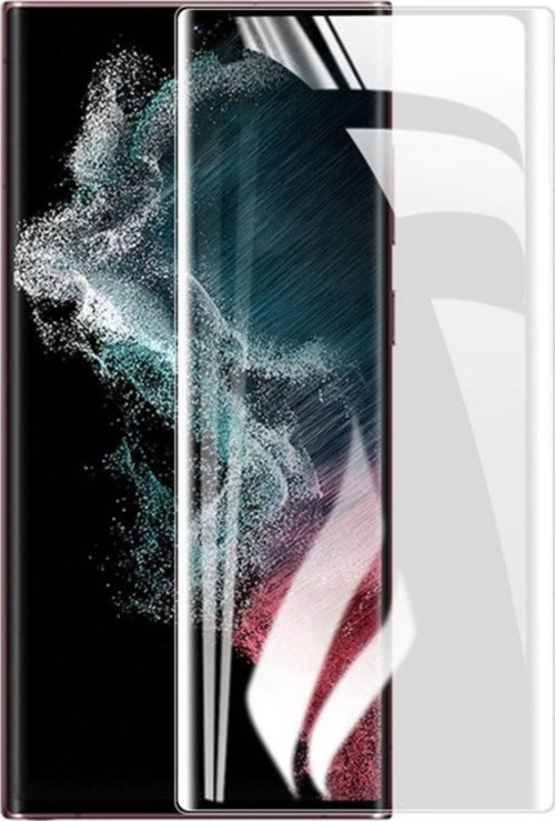 Xiaomi Mi 10 Pro Uyumlu Kavisli Ekran Koruyucu Nano Pet Film - Extra Darbe Koruma - Ekranı Tam Kaplar