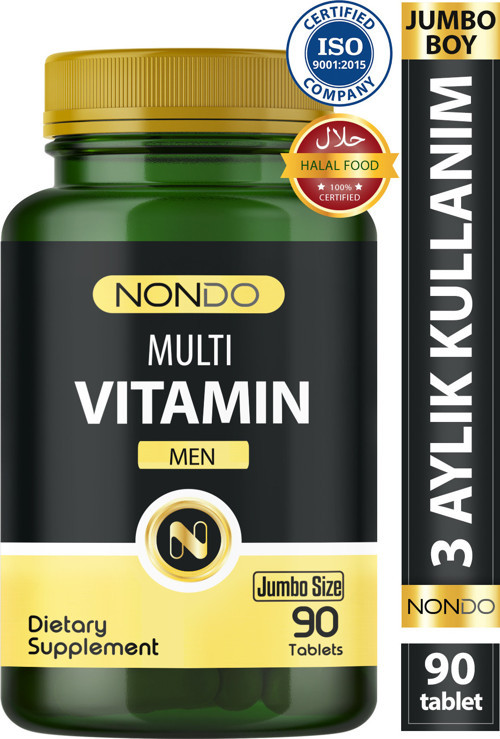 Multivitamin Men 90 Tablet Jumbo Boy ( Erkeklere Özel Multi Vitamin )
