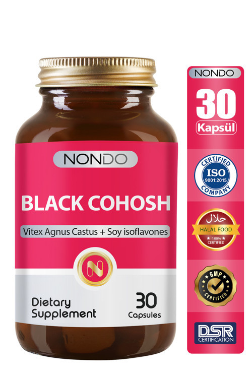 Black Cohosh 30 Kapsül ( Karayılan Otu Kalsiyum Magnezyum Karayılan Otu Çinko D Vitamini )