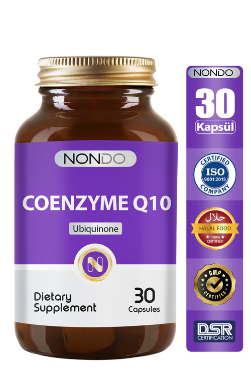 Koenzim Q10 30 Kapsül ( Coenzyme Q10 - Ubikinon )