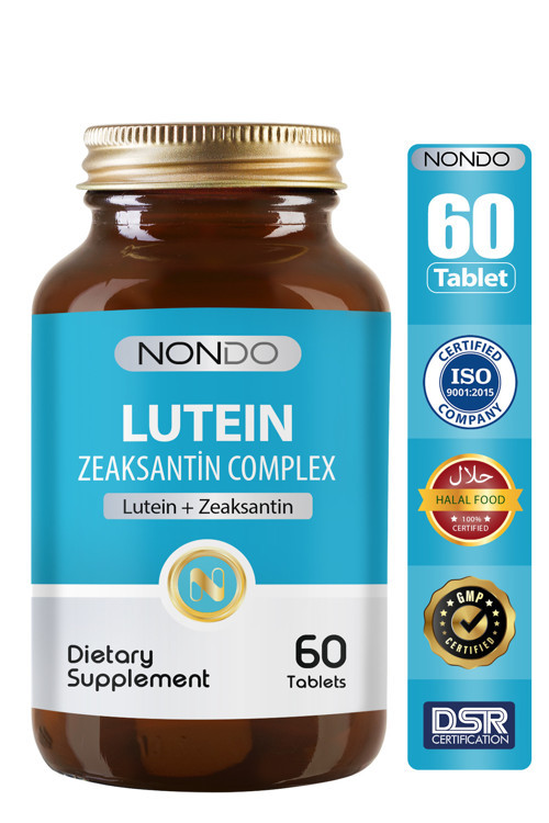 Lutein Zeaksantin Complex 60 Tablet ( Astaksantin Selenyum Çinko Vitamin 6 Farklı Vitamin )