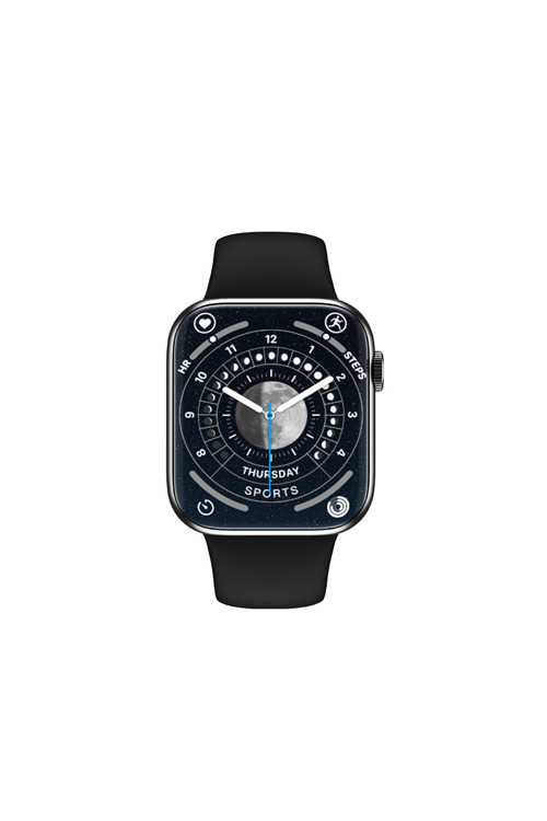 W7 Smart Watch Siyah