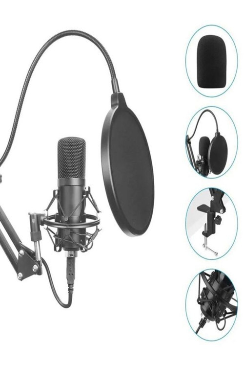 Professional Usb Conderser Microphone Set