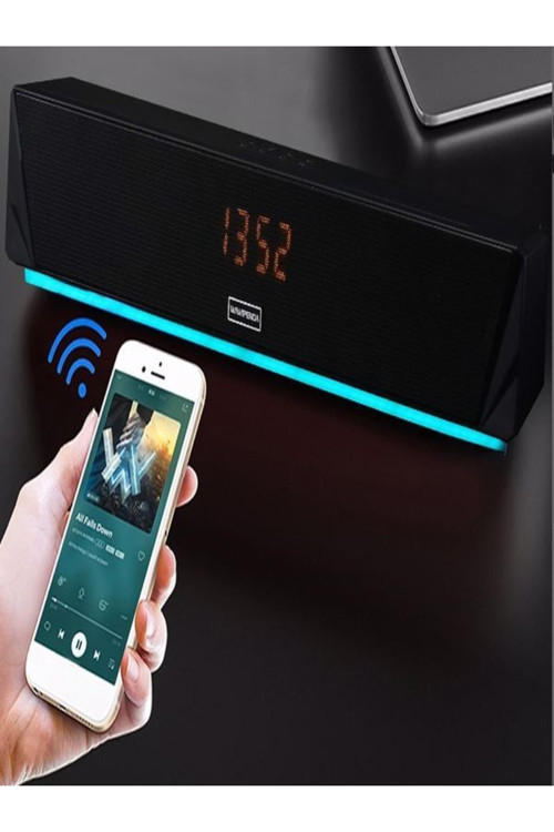 Wıwıpenda L7 Clock Masaüstü Kablosuz Hoparlör