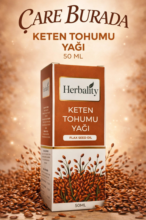 Keten Tohumu Yağı 50 milim