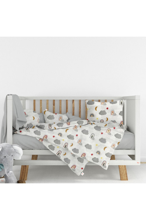 Flanel ( Pazen ) Kumaşından %100 Pamuklu Bebek Nevresim Takımı | 100x150