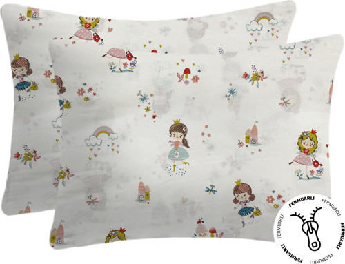 Flanel ( Pazen ) Fermuarlı Bebek Yastık Kılıfı | 35x45 ( 2 Adet )