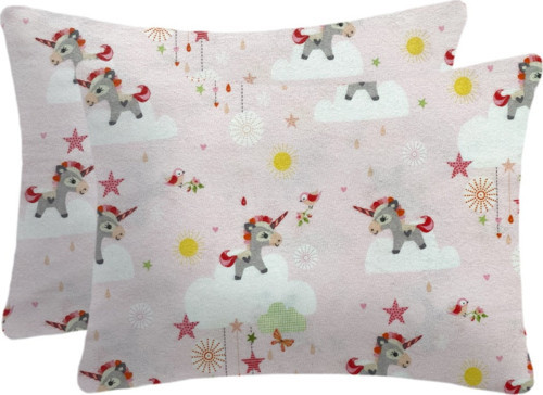 Flanel ( Pazen ) Fermuarlı Bebek Yastık Kılıfı | 35x45 ( 2 Adet )