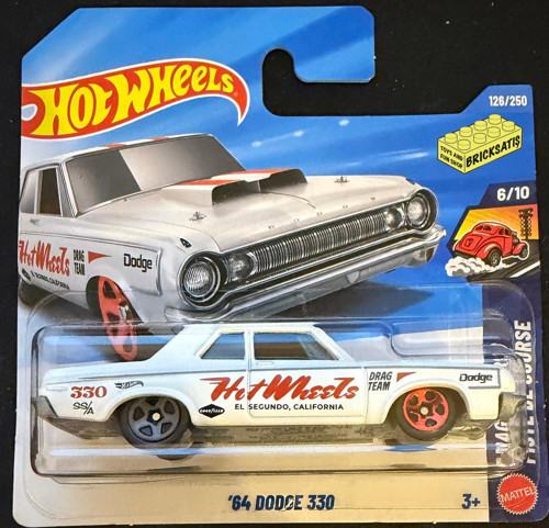 Tekli Arabalar '64 Dodge 330 JJJ64 (Drag Racers)