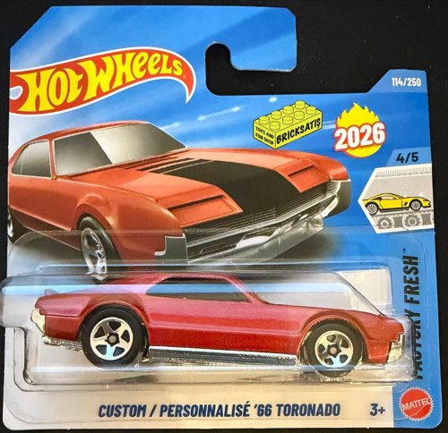 Tekli Arabalar Custom '66 Tornado JJH45 (Factory Fresh)