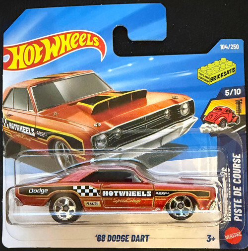 Tekli Arabalar '68 Dodge Dart JJJ63 (Drag Racers)