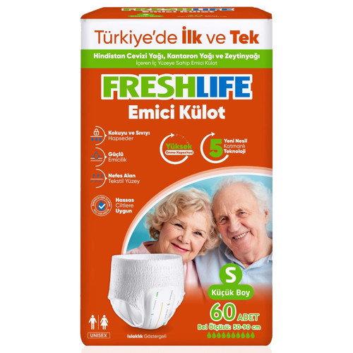 Emici Külot S-Small Beden 60 Adet