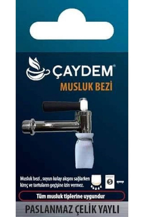 Çaydem Çay Ocağı Kazanı Için Paslanmaz Musluk Bezi, Musluk Süzgeci (20 Adet 4 Pk) Yenilendi