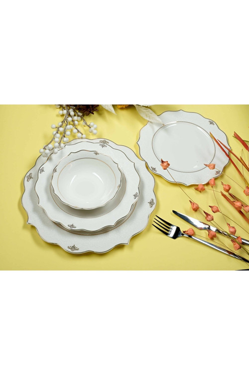 Elegant 6 Kişilik 24 Parça Yemek Takımı