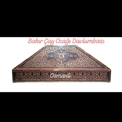 Çay Kazanı Davlumbazı 90 Cm Bakır Davlumbaz