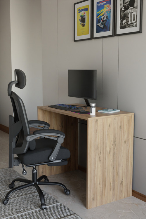 50x90 cm Modern Çalışma ve Bilgisayar Masası - Ofis, Ev ve Öğrenci Ders Masası