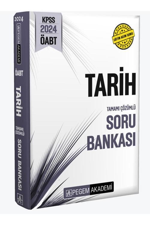 Pegem Akademi Yayıncılık 2024 KPSS ÖABT Tarih Soru Bankası Güncel