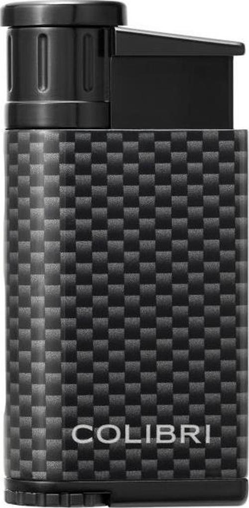 Evo Tek Torch Pürmüz Siyah Karbonfiber Puro Çakmağı