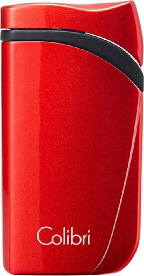 Falcon 3 Torch Pürmüz Metalik Kırmızı Puro Çakmağı