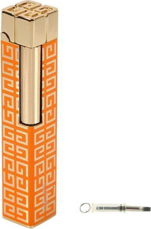 Soft Flame Turuncu Desenli Çakmak