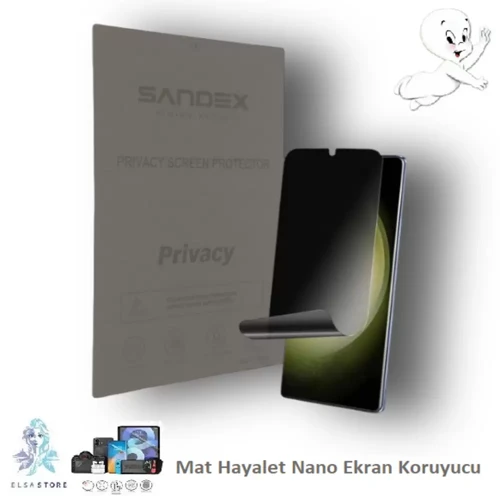 Samsung Galaxy M40 Uyumlu Ekran Koruyucu Esnek ULTRA İnce MAT HAYALET SANDEX - NANO