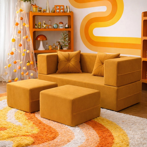 Loop Katlanır Yatak Olabilen Çok Amaçlı Çift Kişilik Koltuk