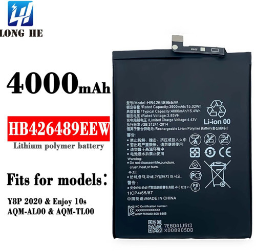 Huawei Y8P 2020 Batarya Pil (Hb426489Eew)