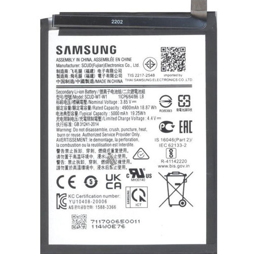 Samsung Galaxy A22 5G SM-A226 Batarya Pil