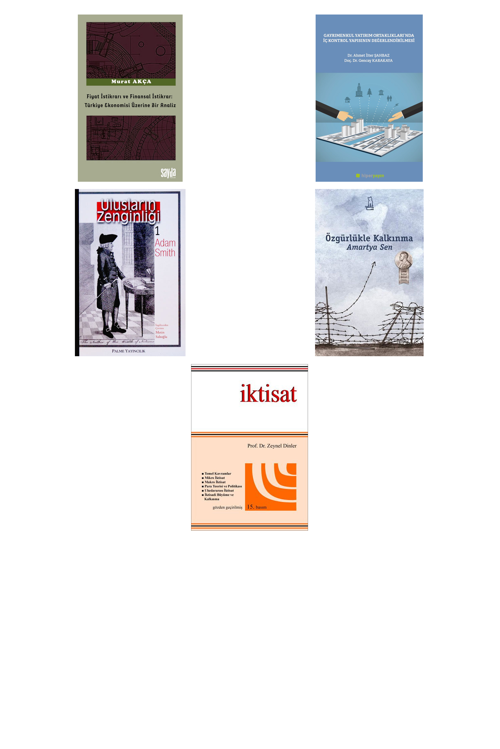 Fiyat İstikrarı Ve Finansal İstikrar - Türkiy... +4 Adet Ekonomi Kitabı