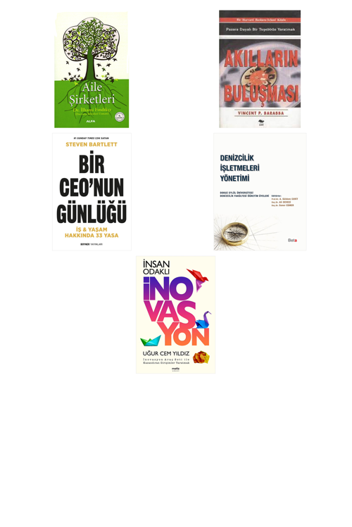 Aile Şirketleri... +4 Adet İş Dünyası Kitabı