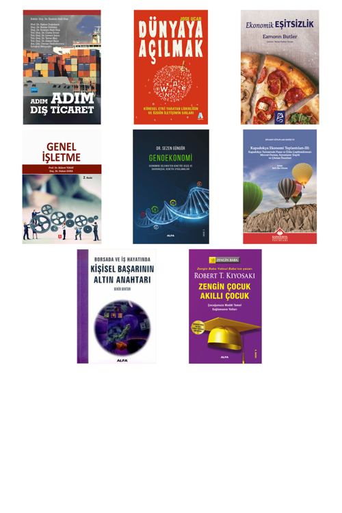 Adım Adım Dış Ticaret... +7 Adet Ekonomi Kitabı