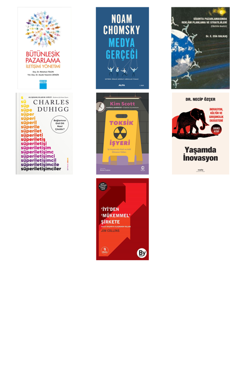 Bütünleşik Pazarlama İletişimi Yönetimi... +6 Adet İş Dünyası Kitabı
