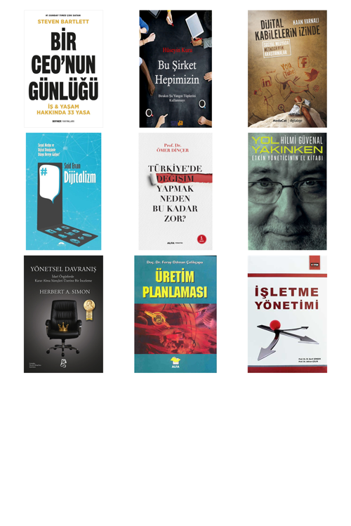 Bir Ceo'Nun Günlüğü... +8 Adet İş Dünyası Kitabı