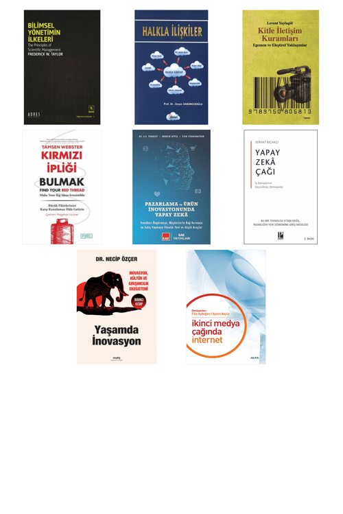 Bilimsel Yönetimin İlkeleri... +7 Adet İş Dünyası Kitabı
